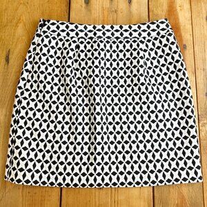Banana Republic Woven Mini Star Pencil Skirt Nordic‎ Size 4